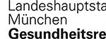 Münchnerkindel Logo mit der Beschriftung Landeshauptstadt München Gesundheitsreferat