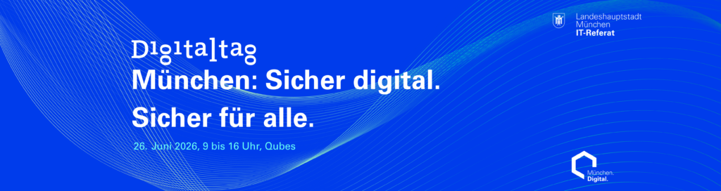Das Bild zeigt eine dekorative Grafik für den Digitaltag.