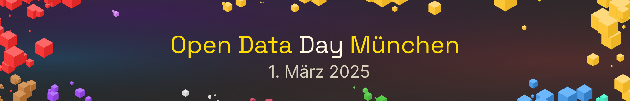 Banner des Open Data Day 2025